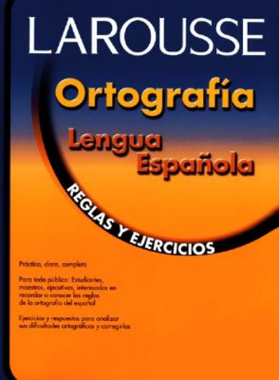 Picture of Ortografia Lengua Espanola: Reglas Y Ejercicios