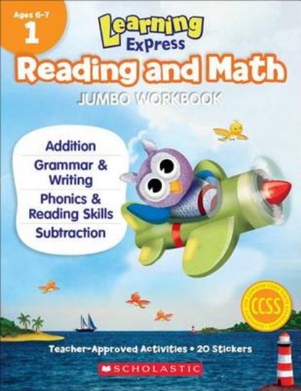 Picture of Learning Express Reading and Math Jumbo Workbook G