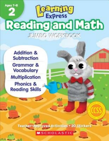 Picture of Learning Express Reading and Math Jumbo Workbook G