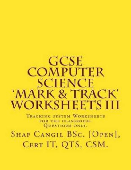 Picture of GCSE Computer Science 'Mark & Track' Worksheets II