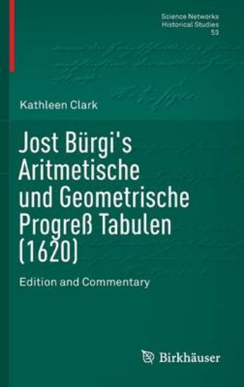 Picture of Jost Burgi's Aritmetische und Geometrische Progres