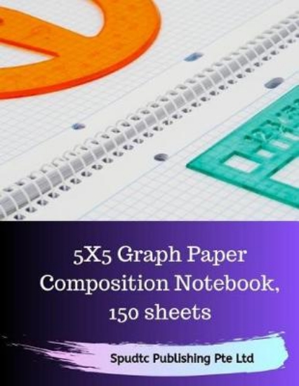 Picture of 5X5 Graph Paper Composition Notebook, 150 sheets