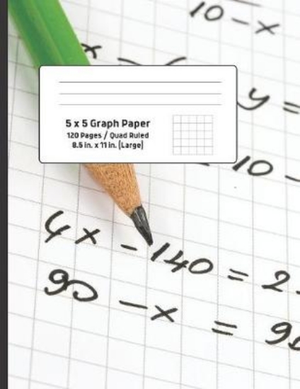 Picture of 5 x 5 Graph Paper