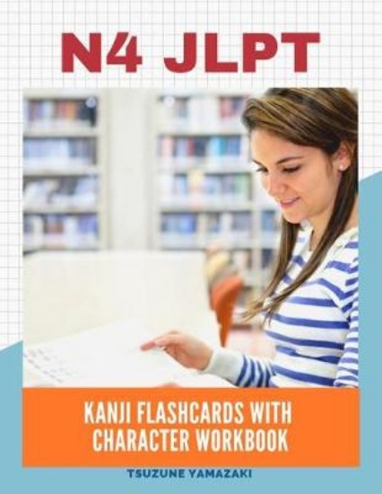 Picture of N4 Jlpt Kanji Flashcards with Character Workbook