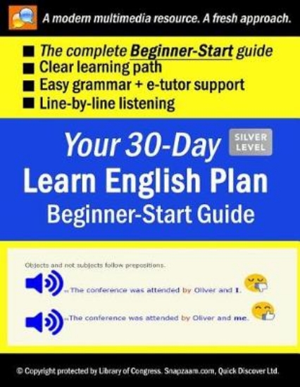 Picture of Your 30-Day Learn English Plan (BEGINNER-START Gui