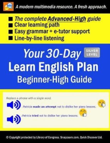 Picture of Your 30-Day Learn English Plan (BEGINNER-HIGH Guid