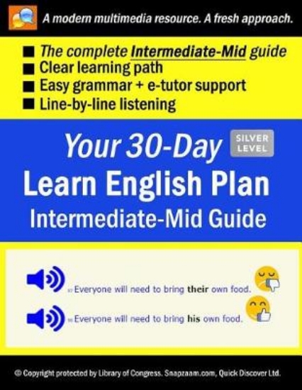 Picture of Your 30-Day Learn English Plan (INTERMEDIATE-MID G