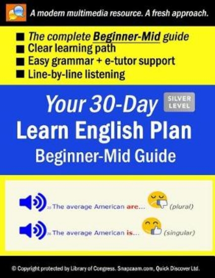 Picture of Your 30-Day Learn English Plan (BEGINNER-MID Guide