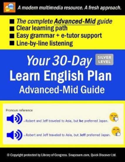 Picture of Your 30-Day Learn English Plan (ADVANCED-MID Guide