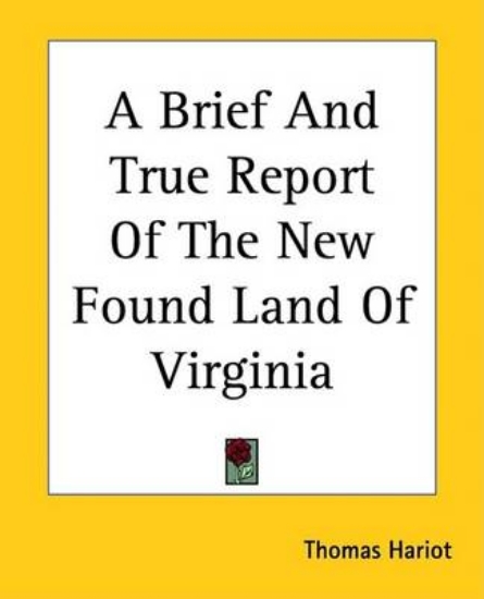 Picture of A Brief and True Report of the New Found Land of V