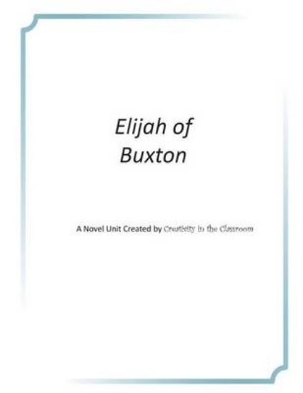 Picture of Elijah of Buxton