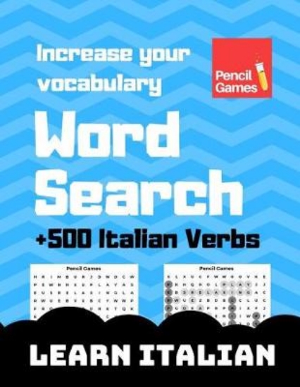 Picture of Word Search, +500 Italian Verbs, Increase Your Voc