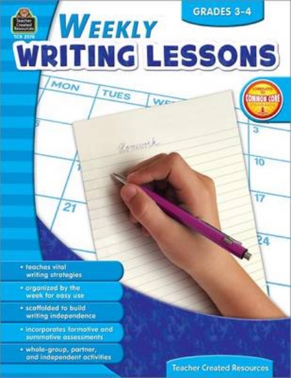 Picture of Weekly Writing Lessons Grades 3-4