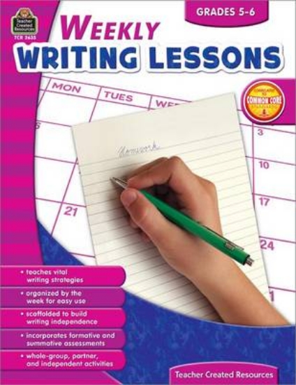 Picture of Weekly Writing Lessons Grades 5-6