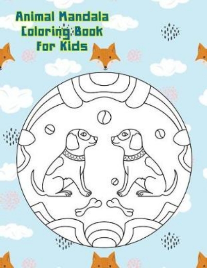 Picture of Animal Mandala Coloring Books For Kids