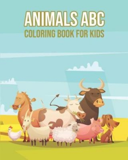 Picture of Animals ABC Coloring Book For Kids