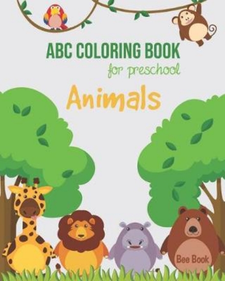 Picture of Animals ABC Coloring Book For Preschool