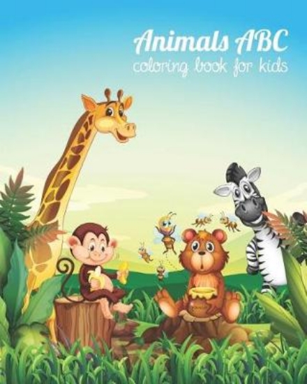 Picture of Animals ABC Coloring Book For Kids