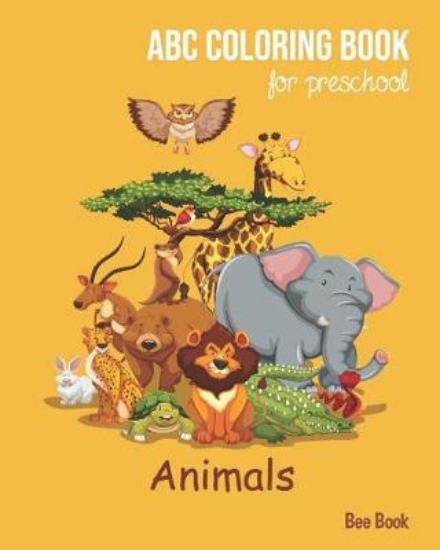 Picture of Animals ABC Coloring Book For Preschool