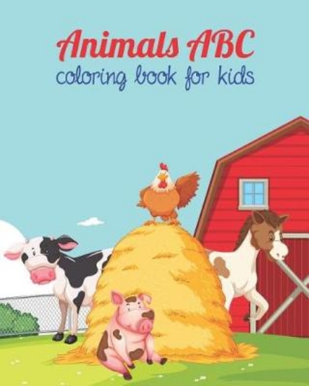 Picture of Animals ABC Coloring Book For Kids