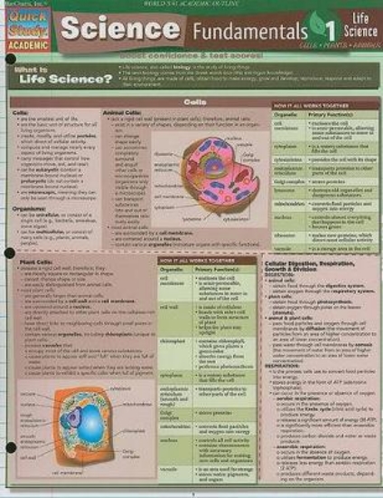 Picture of Science Fundamentals 1 - Cells-Plants-Animals