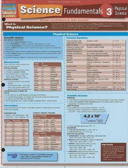 Picture of Science Fundamentals 3 - Physical Science