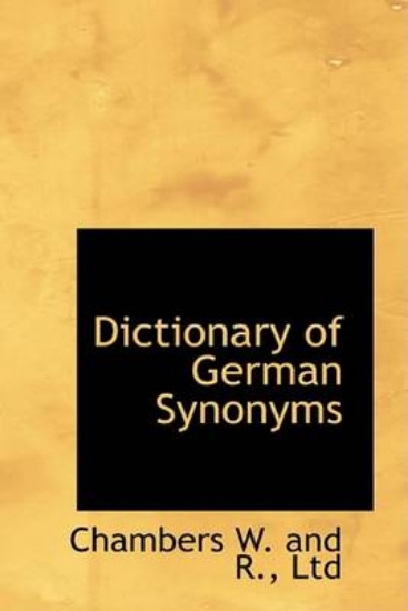 Picture of Dictionary of German Synonyms