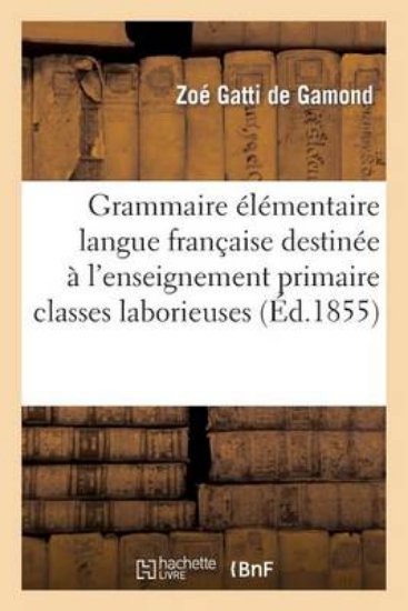 Picture of Grammaire l mentaire Langue Fran aise Destin e l'E