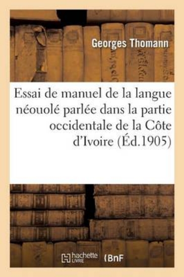 Picture of Essai de Manuel de la Langue Nï¿½ouolï¿½ Parlï¿½e