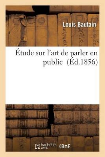 Picture of tude Sur l'Art de Parler En Public