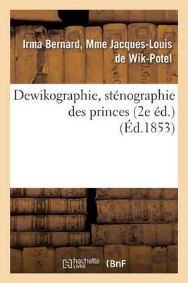 Picture of Dewikographie, St nographie Des Princes 2e d.