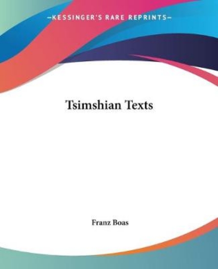 Picture of Tsimshian Texts