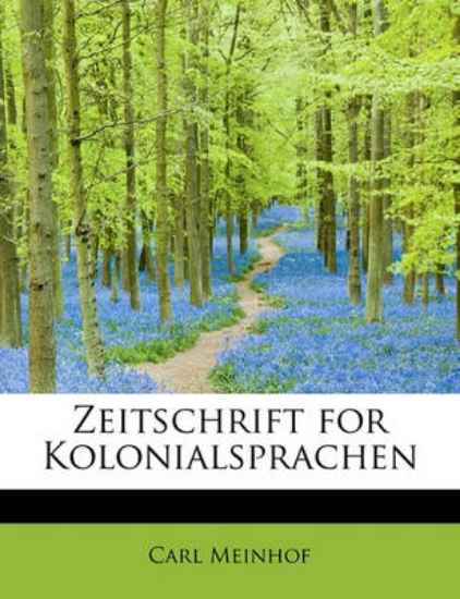 Picture of Zeitschrift for Kolonialsprachen