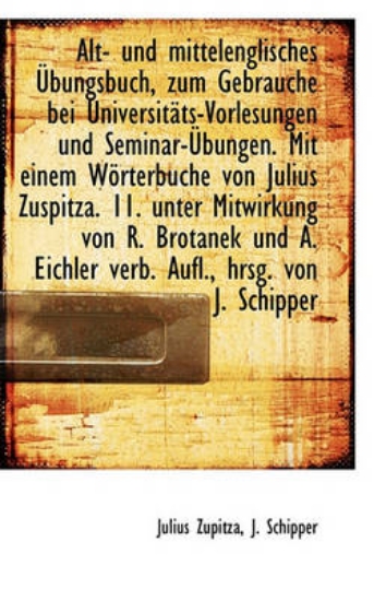 Picture of Alt- Und Mittelenglisches Ubungsbuch, Zum Gebrauch