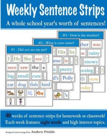 Picture of Weekly Sentence Strips