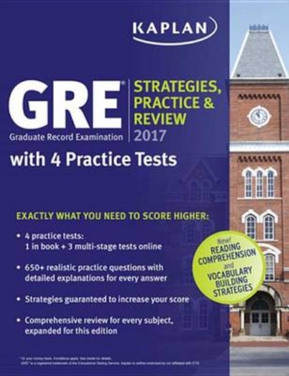 Picture of GRE 2017 Strategies, Practice & Review with 4 Prac