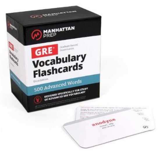 Picture of 500 Advanced Words: GRE Vocabulary Flashcards