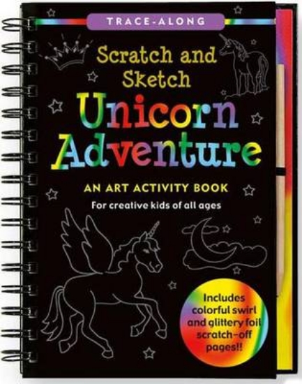 Picture of Unicorn Adventure Scratch &amp; Sketch