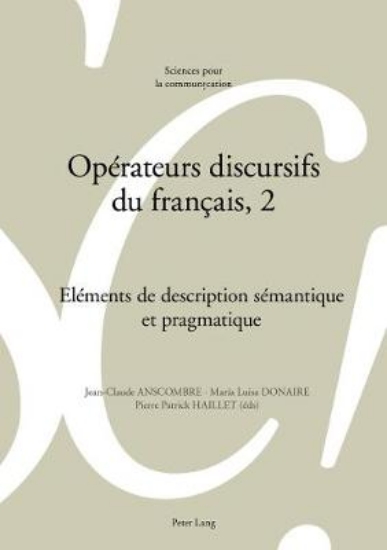 Picture of Operateurs Discursifs Du Francais, 2