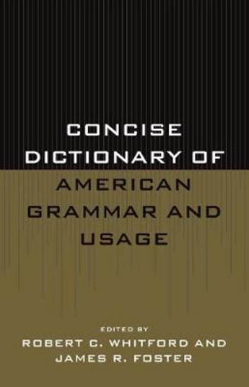 Picture of Concise Dictionary of American Grammar and Usage