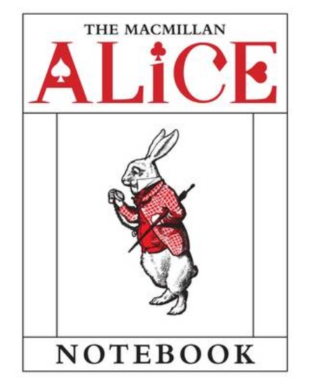 Picture of Alice White Rabbit Notebook Hb