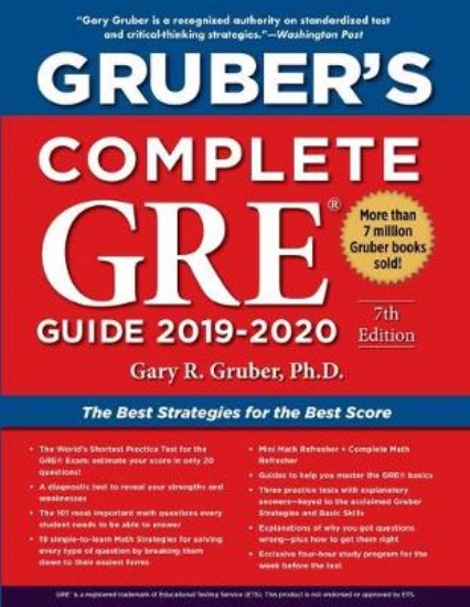 Picture of Gruber's Complete GRE Guide 2019-2020