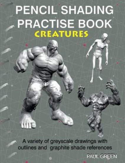 Picture of Pencil Shading Practise Book - Creatures