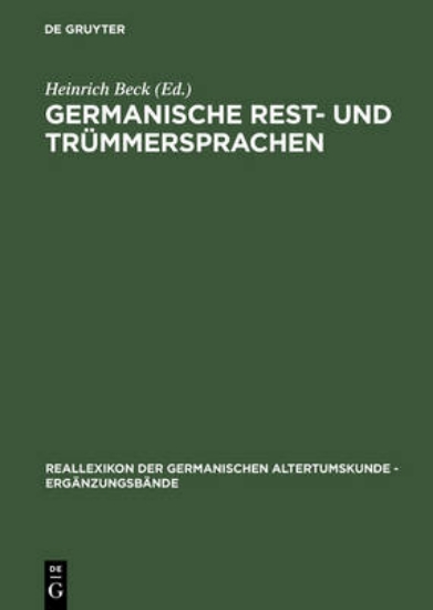 Picture of Germanische Rest- Und Trummersprachen