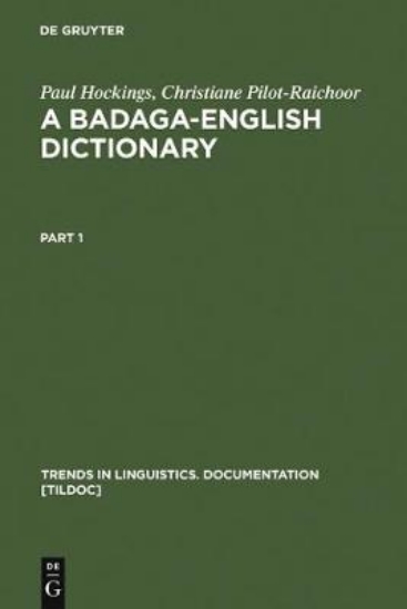 Picture of A Badaga-English Dictionary