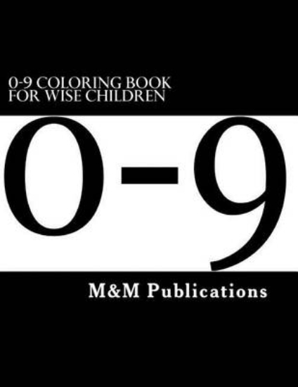 Picture of 0-9 Coloring Book For Wise Children