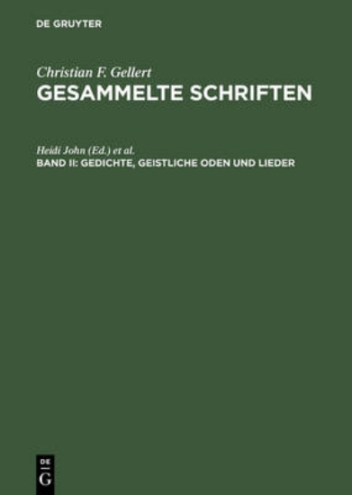 Picture of Gesammelte Schriften, Bd II, Gedichte, Geistliche