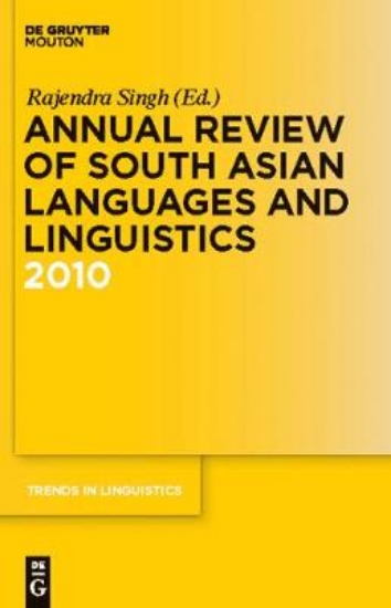 Picture of Annual Review of South Asian Languages and Linguis