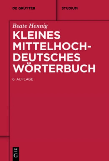 Picture of Kleines Mittelhochdeutsches Warterbuch