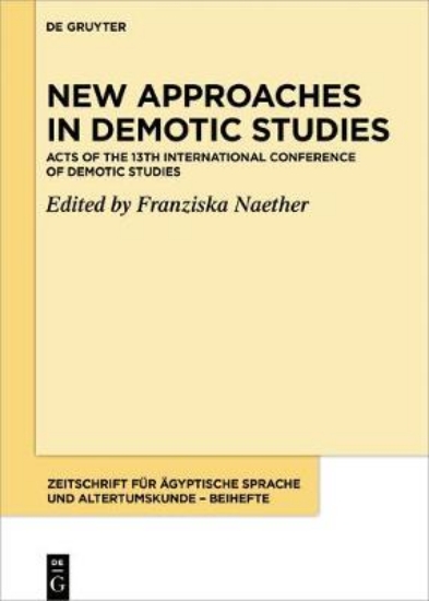 Picture of New Approaches in Demotic Studies